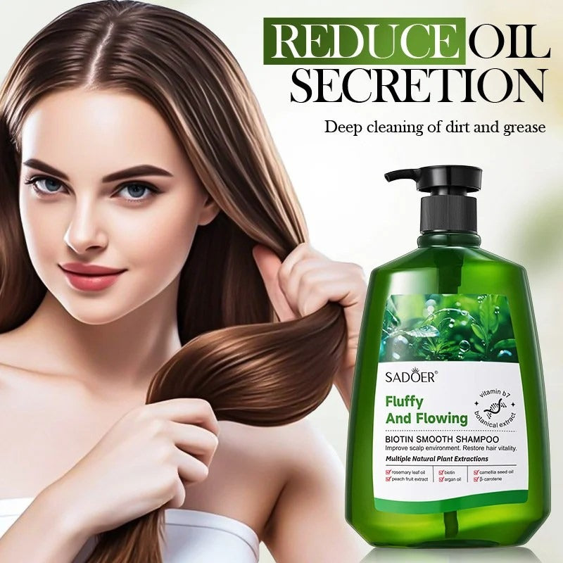 SADOER Fluffy And Flowing Biotin Smooth Shampoo 520ml - Buy Online in Pakistan at Cosmia.pk