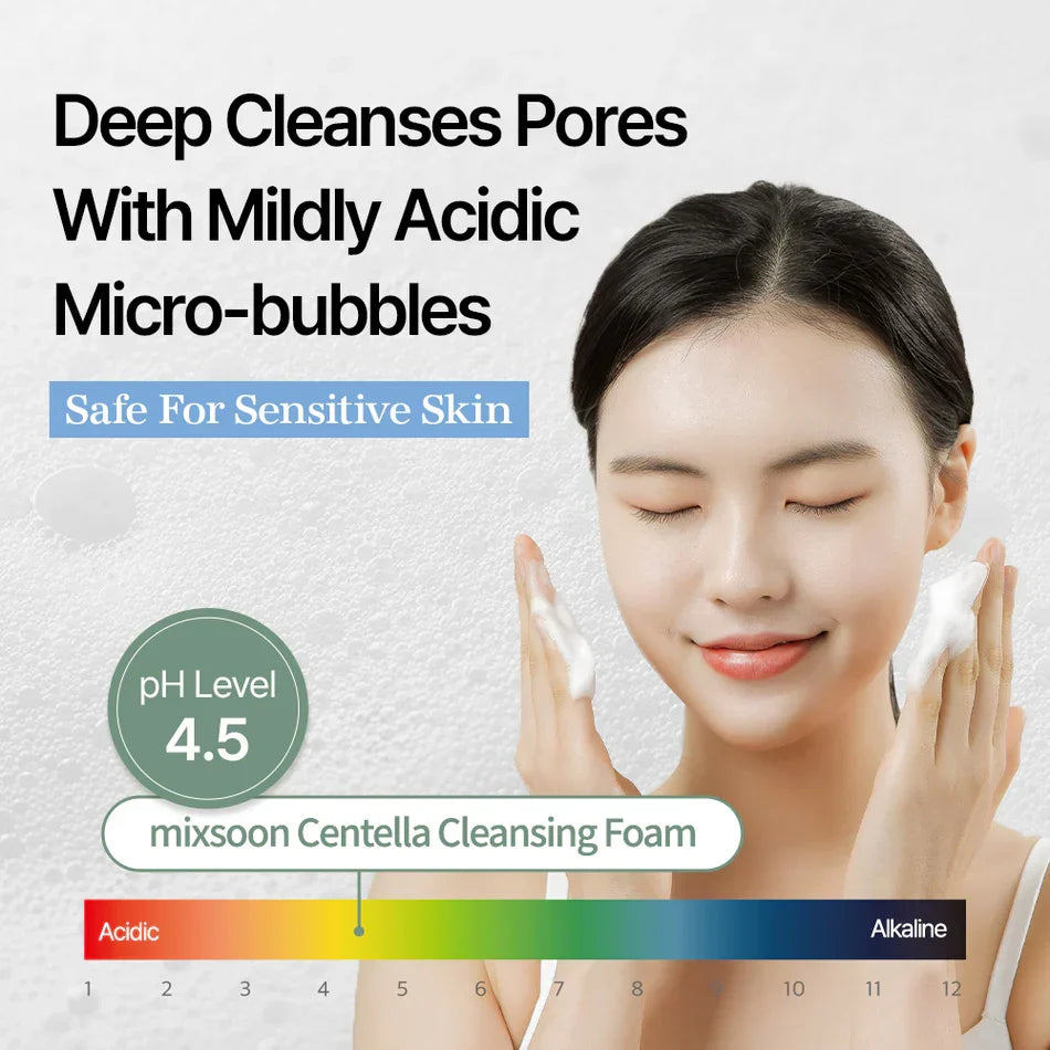 Mixsoon Centella Cleansing Foam – 150 ml - Buy Online in Pakistan at Cosmia.pk