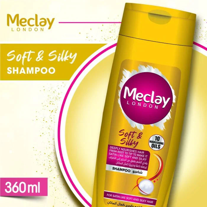 Meclay London Soft & Silky Shampoo - Buy Online in Pakistan at Cosmia.pk