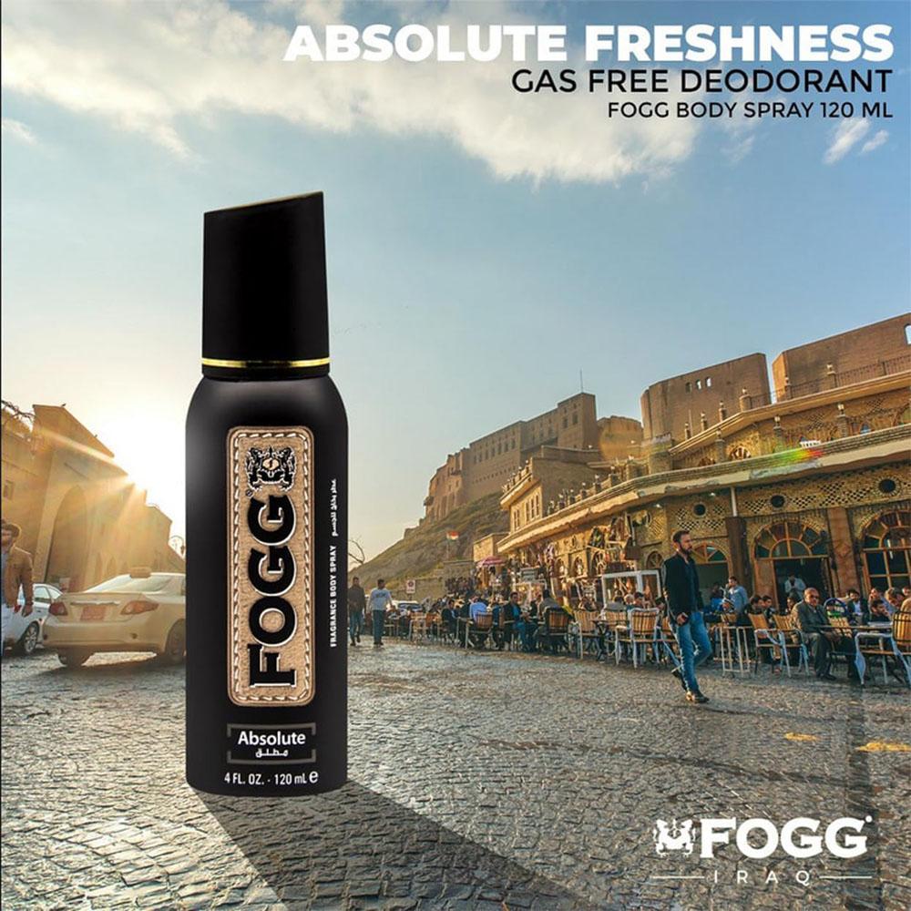 Fogg Absolute Body Spray 120ml - Buy Online in Pakistan at Cosmia.pk