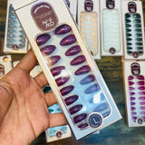 7To5 Talklee Press On nails Artifical Nails With Free Stickers - Buy Online in Pakistan at Cosmia.pk