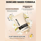 SHEGLAM Skin Sync Satin Foundation - skincare-based formula with squalane and hyaluronate