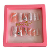 Pink Key Nails – Unlock Your Perfect Look - Peech