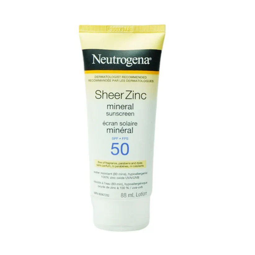 Neutrogena Sheer Zinc Mineral Sunblock SPF 50 - Buy Online in Pakistan at Cosmia.pk