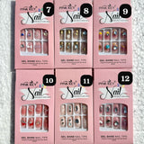 Pink Key Nails – Unlock Your Perfect Look - Pack of 6 (Shiny)
