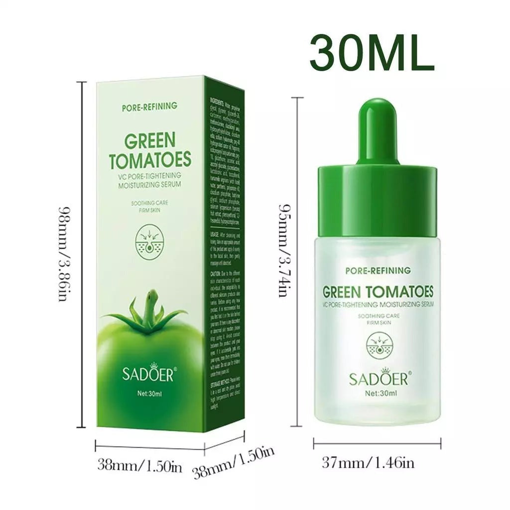 SADOER Green Tomatoes Pore Refining Serum 30ml - Buy Online in Pakistan at Cosmia.pk