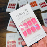 Stylish Artifical Nails With Free sticker (24 Pcs) - Buy Online in Pakistan at Cosmia.pk