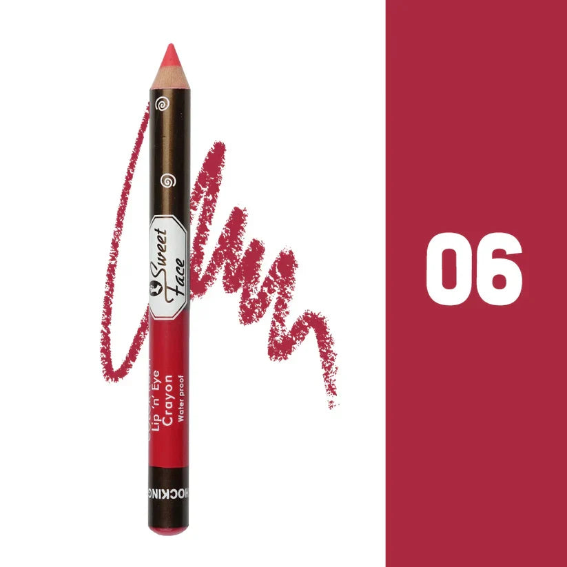 Sweet Face Jumbo Lip/Eye Crayon Pencil - Buy Online in Pakistan at Cosmia.pk