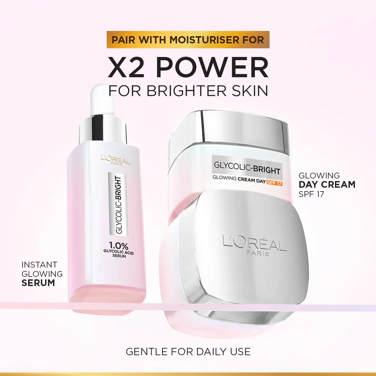 Loreal Paris Glycolic Bright Instant Glowing Face Serum - Buy Online in Pakistan at Cosmia.pk
