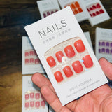 Stylish Artifical Nails With Free sticker (24 Pcs) - Buy Online in Pakistan at Cosmia.pk