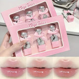 Gege Bear Bow High Quality Lip Gloss – 3 Pcs Set - Buy Online in Pakistan at Cosmia.pk