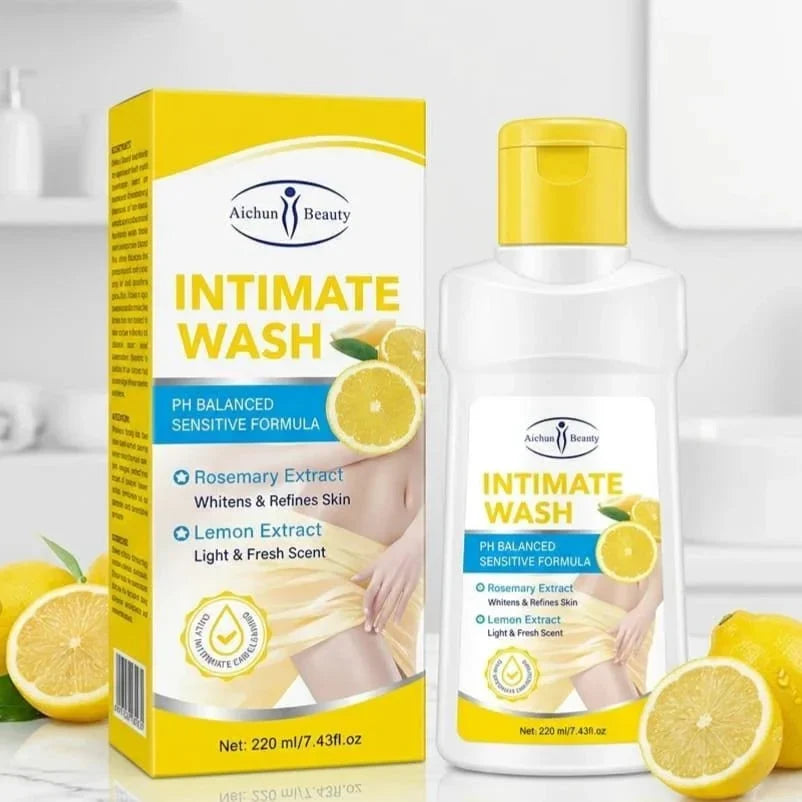 Aichun Beauty Intimate Wash With Rosemary & Lemon Extract - 220ml - Buy Online in Pakistan at Cosmia.pk