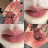 Julystar Bear Keychain Style Trendy Lip Gloss - Buy Online in Pakistan at Cosmia.pk
