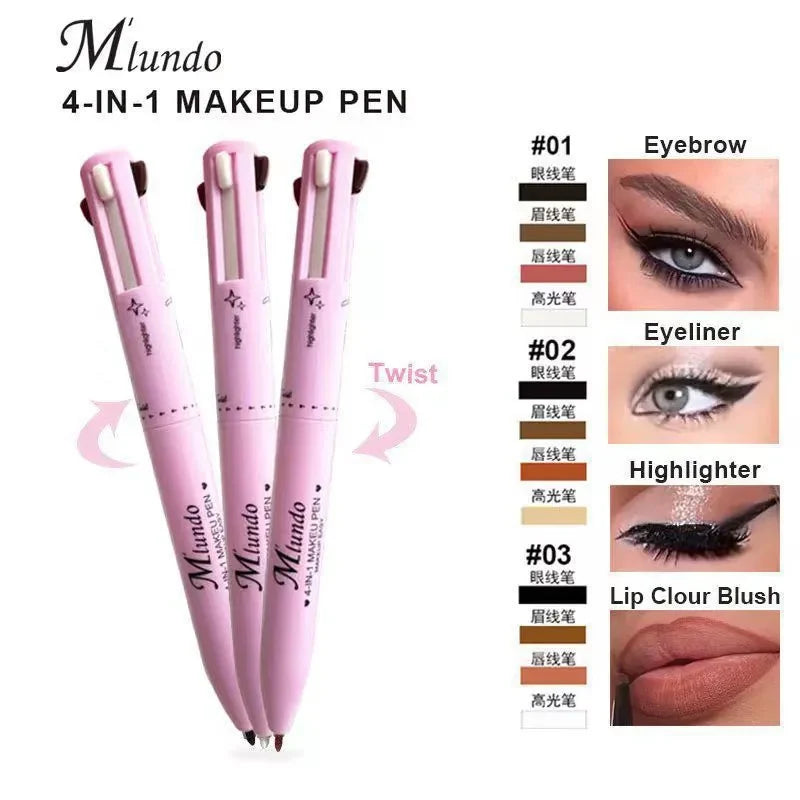 Miundo 4 In 1 Make Up Pen - Buy Online in Pakistan at Cosmia.pk