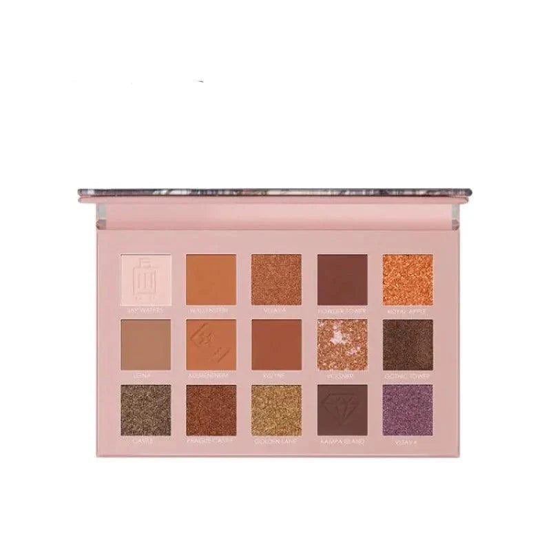 15 Colors Prague Focallure Eyeshadow Palette - Buy Online in Pakistan at Cosmia.pk