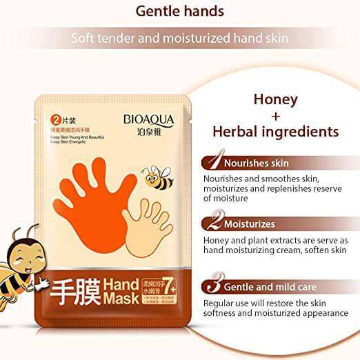 Bioaqua Hand Pair Mask - Buy Online in Pakistan at Cosmia.pk