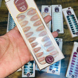7To5 Talklee Press On nails Artifical Nails With Free Stickers - Buy Online in Pakistan at Cosmia.pk