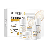 BIOAQUA Rice Raw Pulp Whitening Travel 5-Piece Set - Buy Online in Pakistan at Cosmia.pk