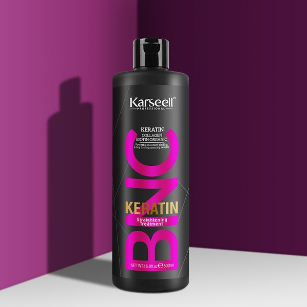 Karseell BNC Keratin Straightening Treatment 500ml black bottle