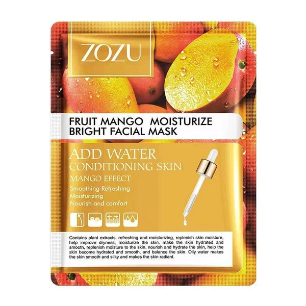 ZoZu Fruit Mango Moisture Bright Facial Mask – 30g - Buy Online in Pakistan at Cosmia.pk