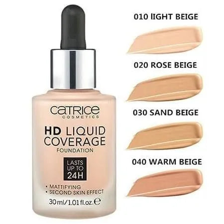 Catrice | HD Liquid Coverage Foundation 30ml Made in Italy - Buy Online in Pakistan at Cosmia.pk