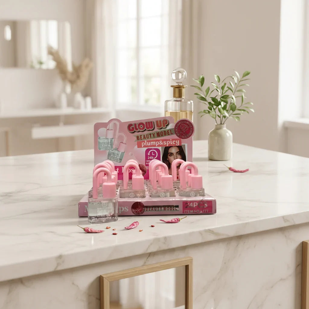 Beauty Model Glow up lip plum & spicy Lip oil Lock Style - Buy Online in Pakistan at Cosmia.pk