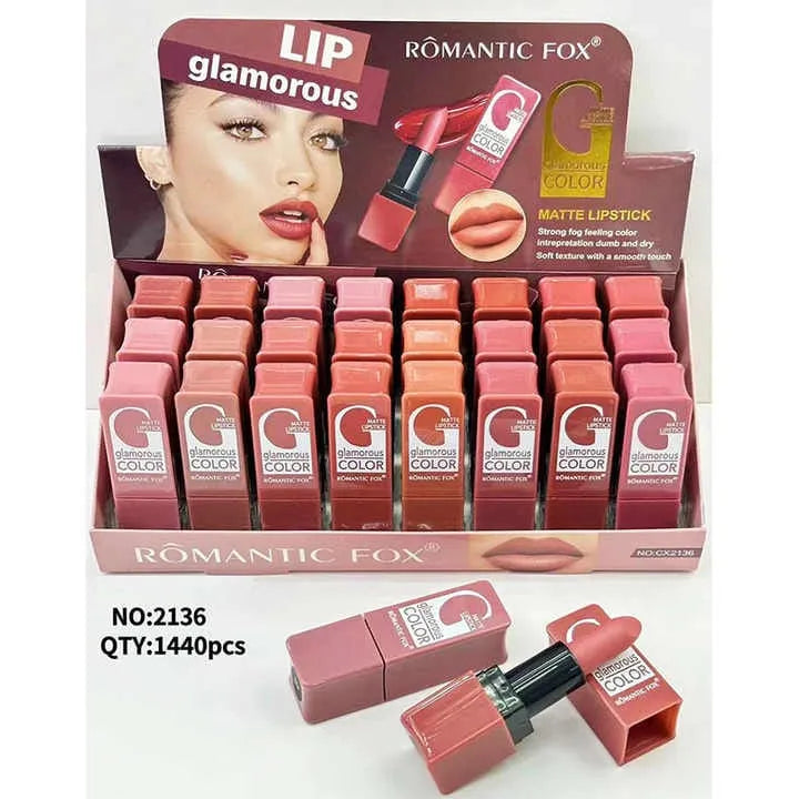 Romantic Fox LIPSTICK Set (6 Pcs) - Buy Online in Pakistan at Cosmia.pk