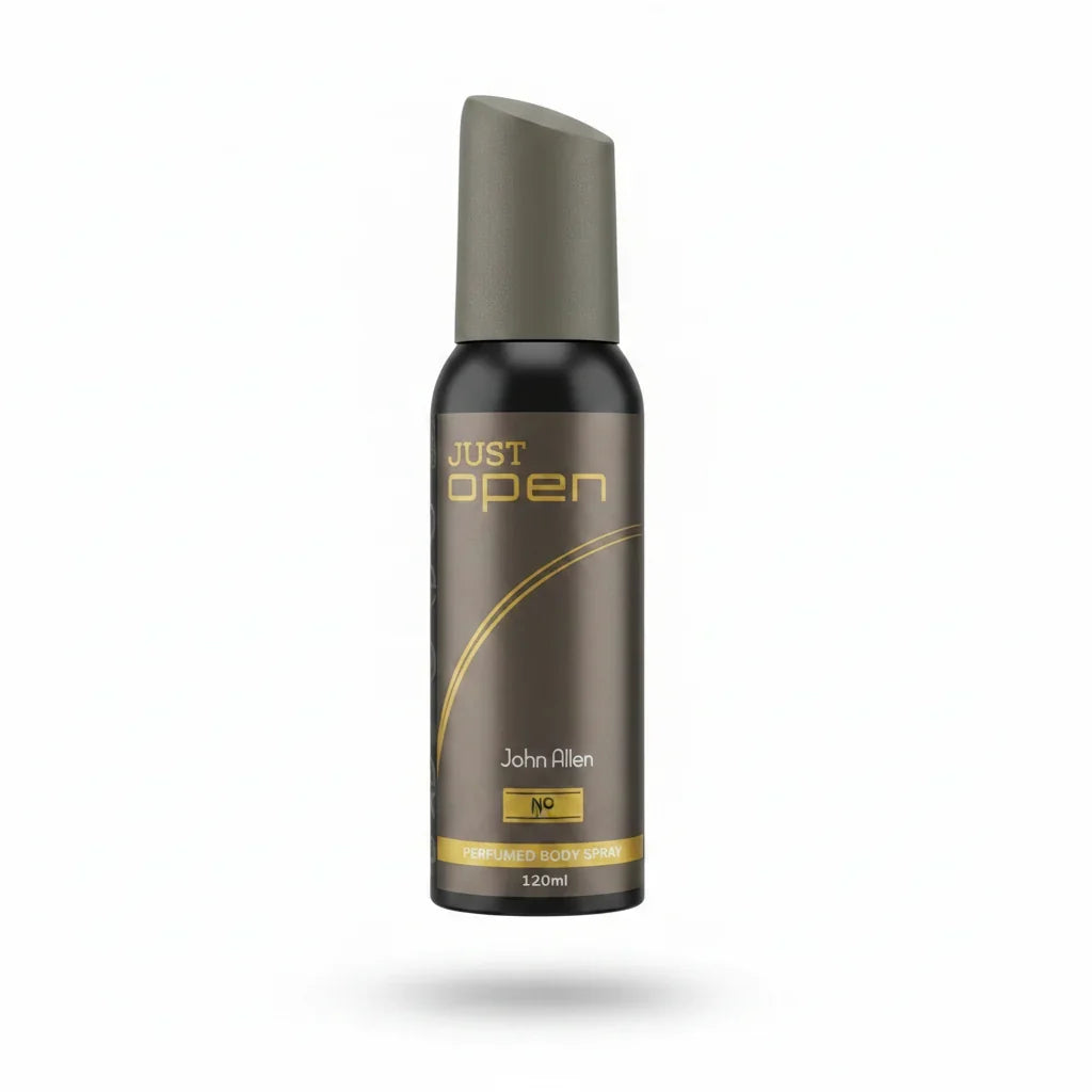 John Allen Just Open Perfumed Body Spray – 120ml - Buy Online in Pakistan at Cosmia.pk