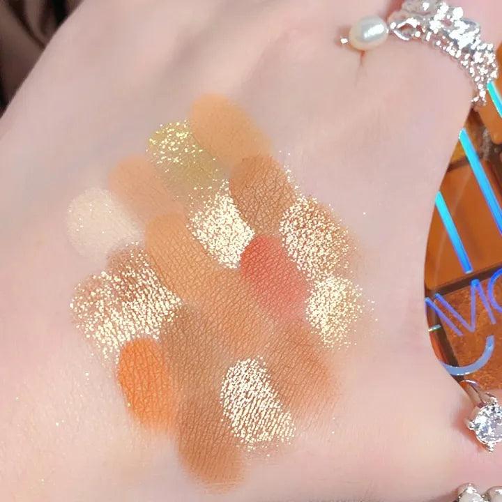Huda Moji Eye Shadow Palette - 18 Colors - Buy Online in Pakistan at Cosmia.pk