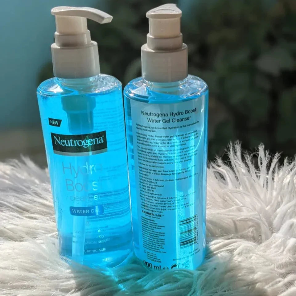 NEUTROGENA Hydro Boost Water Gel Cleanser 200ml Made in Greece - Buy Online in Pakistan at Cosmia.pk