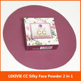 Lekivie CC Silky White Face Powder 2 in 1 - Buy Online in Pakistan at Cosmia.pk