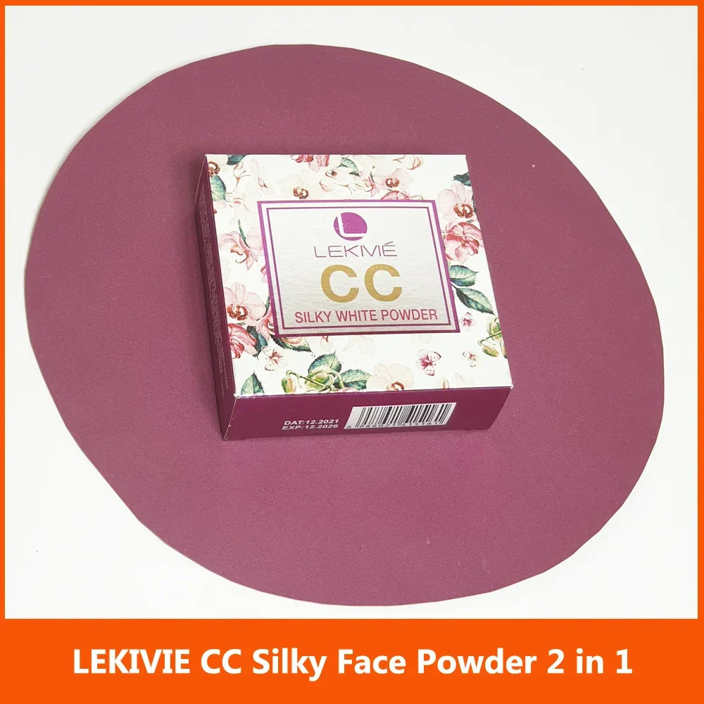 Lekivie CC Silky White Face Powder 2 in 1 - Buy Online in Pakistan at Cosmia.pk