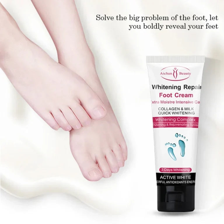 Aichun Beauty Repair Whitening Foot Cream - 100g - Buy Online in Pakistan at Cosmia.pk