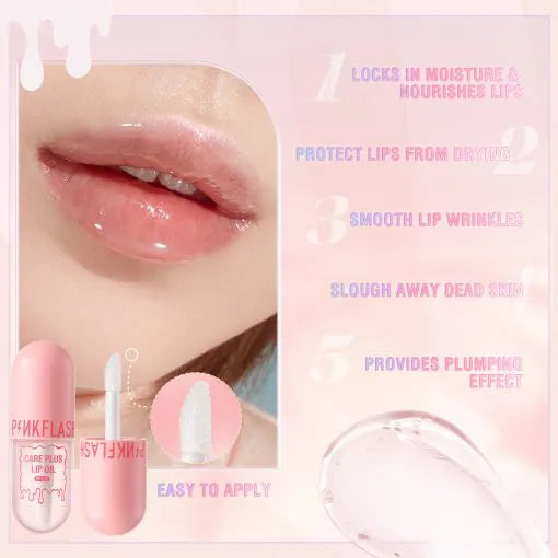 Pink Flash Care Plus Lip Oil Each - Buy Online in Pakistan at Cosmia.pk