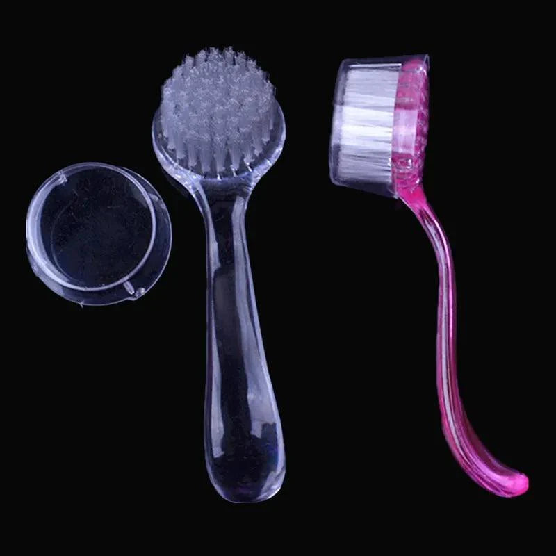 1 Pcs Plastic Nail Art Dust Cleaning Brush with Cap - Buy Online in Pakistan at Cosmia.pk