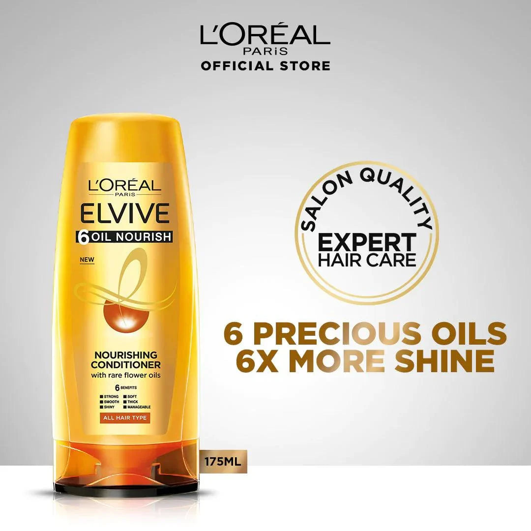 L'oreal Paris 6 Oil Nourish Conditioner 175 ml - Buy Online in Pakistan at Cosmia.pk