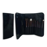 Color Institute 10 Piece Leather Brush set - Buy Online in Pakistan at Cosmia.pk