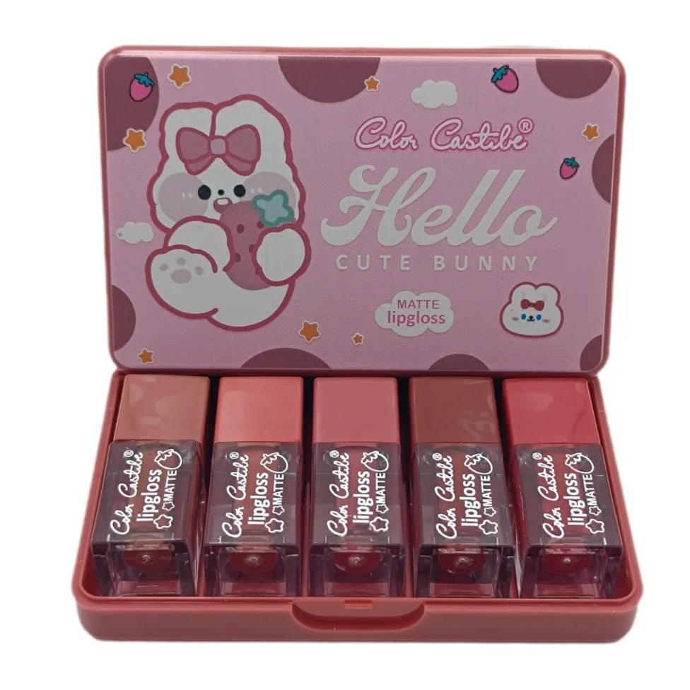 Color Castle Long Lasting Lip Gloss - 5Pcs - Buy Online in Pakistan at Cosmia.pk