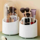 360° Degree Rotating Makeup Brush Holder with Dustproof Lid - Buy Online in Pakistan at Cosmia.pk