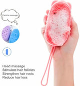 Silicone Bath Body Scrubber - Buy Online in Pakistan at Cosmia.pk