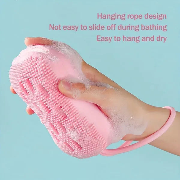 Silicone Bath Body Scrubber - Buy Online in Pakistan at Cosmia.pk