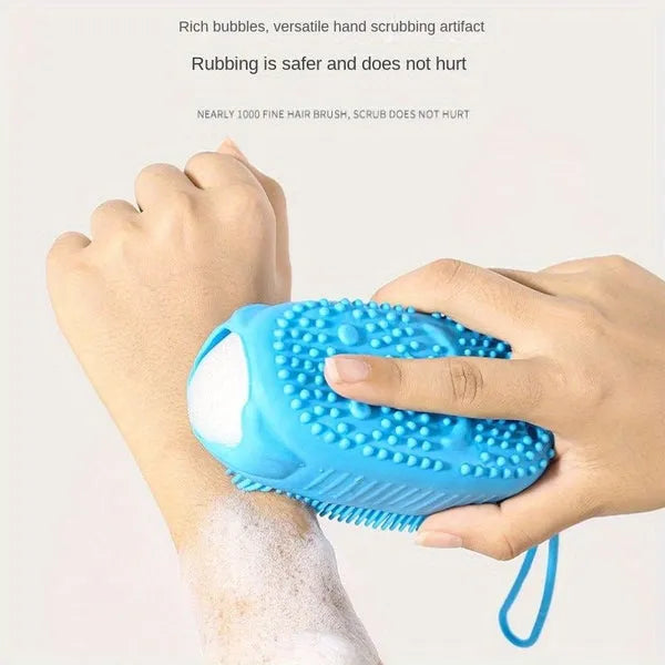 Silicone Bath Body Scrubber - Buy Online in Pakistan at Cosmia.pk