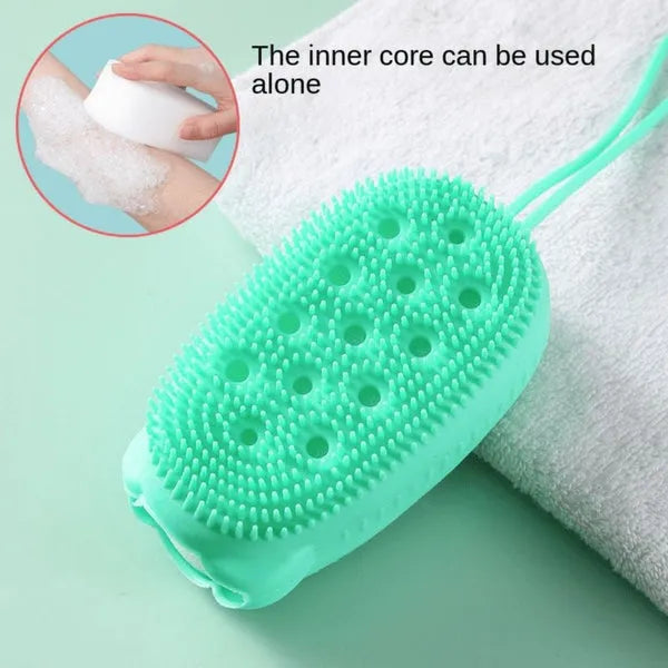 Silicone Bath Body Scrubber - Buy Online in Pakistan at Cosmia.pk