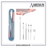 Ear Wax Cleaning Tools kit Set with Box Set of 6 - Buy Online in Pakistan at Cosmia.pk