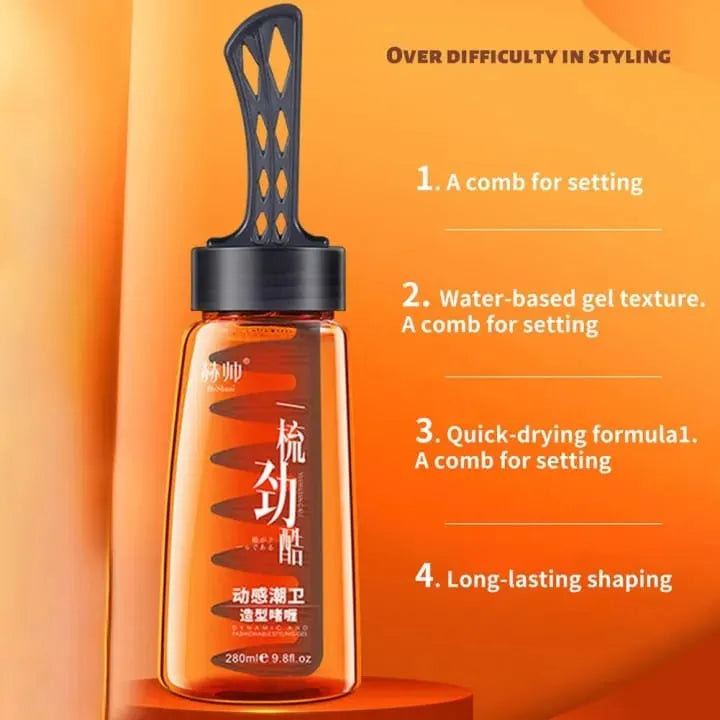 2 in 1 Men Hair Style Gel With Comb - Buy Online in Pakistan at Cosmia.pk
