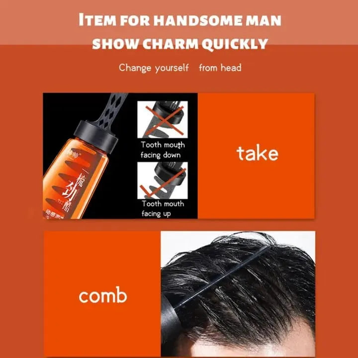 2 in 1 Men Hair Style Gel With Comb - Buy Online in Pakistan at Cosmia.pk