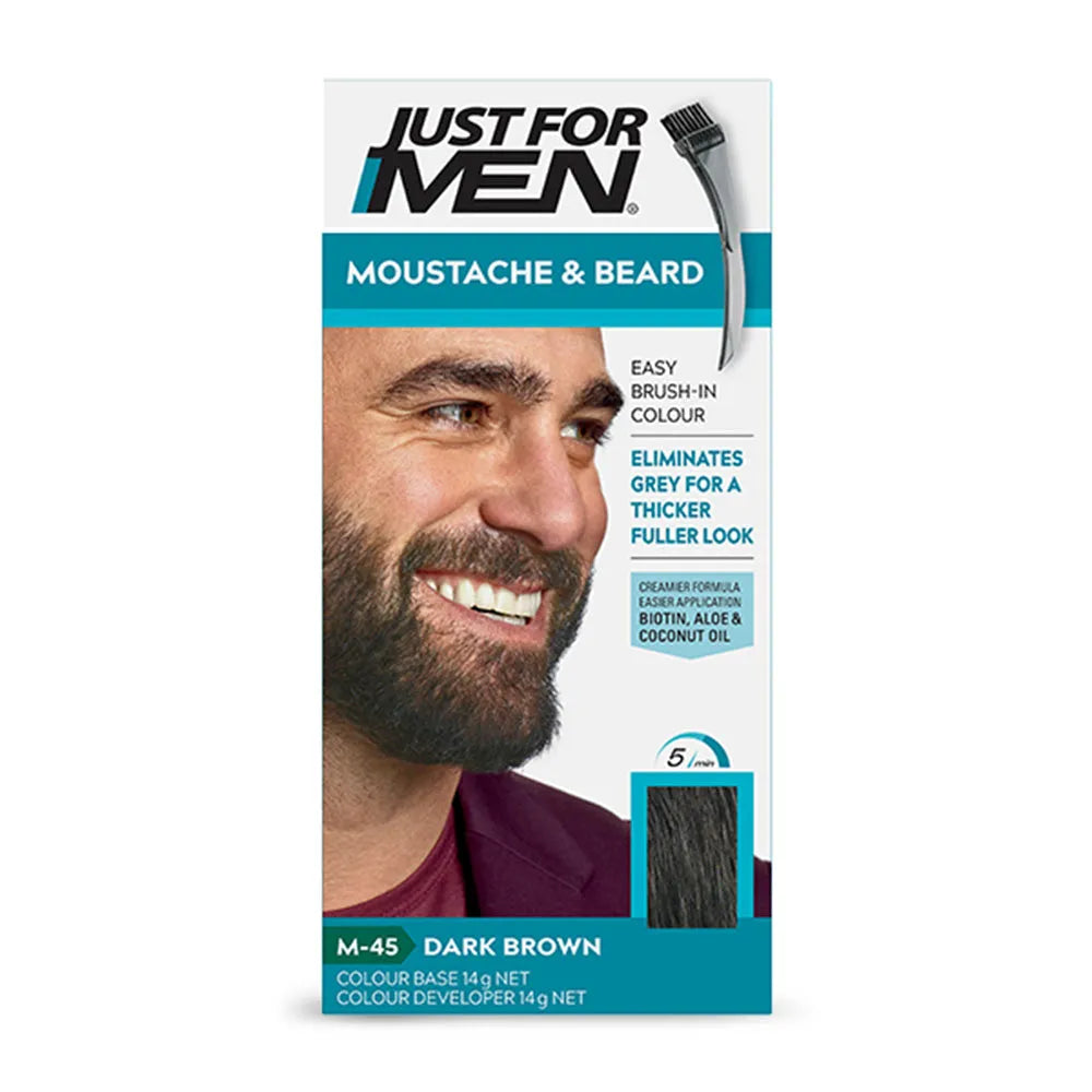 Just For Men Mustache & Beard Color - Dark Brown - Buy Online in Pakistan at Cosmia.pk