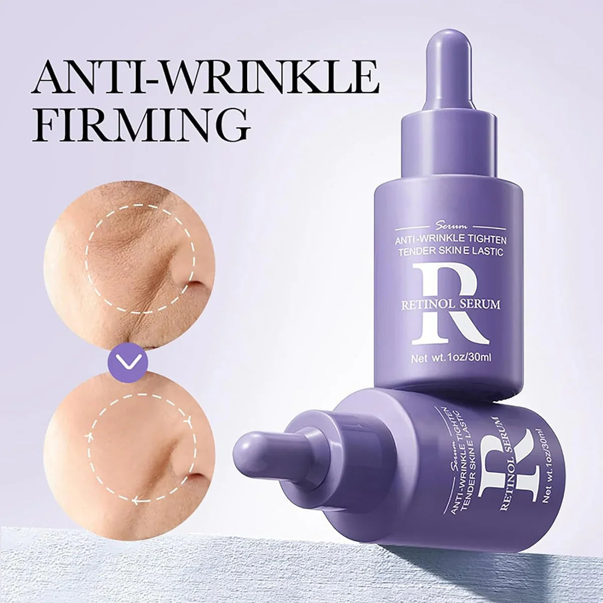 Bioaqua Anti Wrinkle Tighten Tender Skin Eleastic Retinol Face Serum - 30ml - Buy Online in Pakistan at Cosmia.pk
