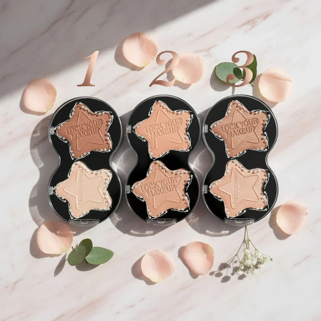 2 in 1 Mocallure Lock your Makeup Highlighter - Buy Online in Pakistan at Cosmia.pk