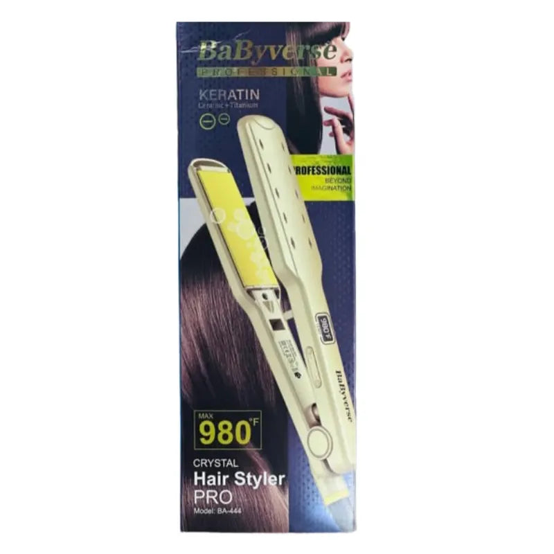 Babyverse Professional Crystal Pro Hair Straightener - Buy Online in Pakistan at Cosmia.pk